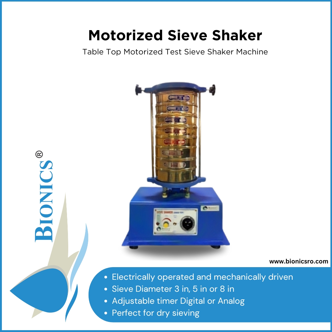 Manufacturer and Supplier of Sieve Shaker in India